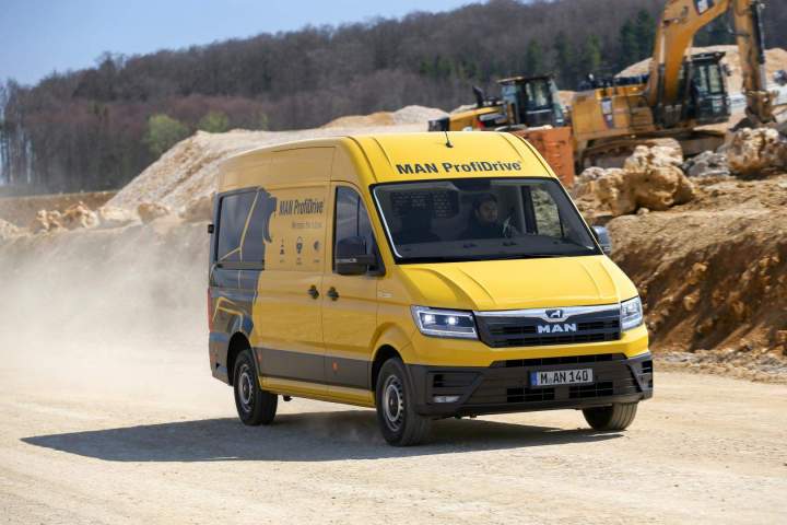 Véhicule utilitaire MAN Toulon