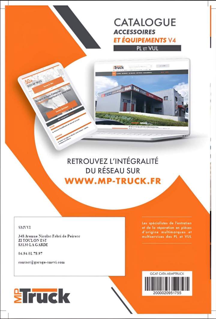 Dernière de couverture catalogue Toulon