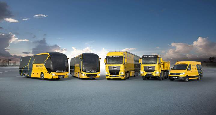 Véhicules MAN Toulon